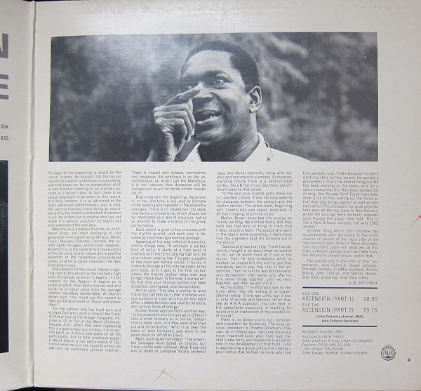 John Coltrane - Ascension (Edition II) | Impulse! (AS-95) - 4