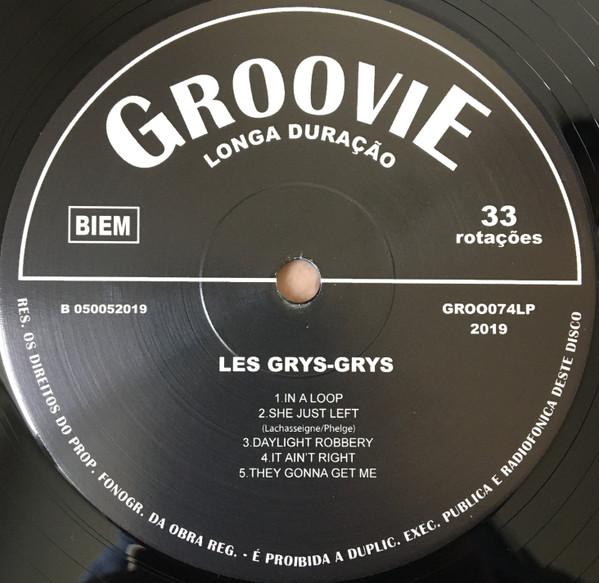 Les Grys-Grys - Les Grys-Grys | Groovie Records (GROO074LP) - 4 Les Grys-Grys - Les Grys-Grys | Groovie Records (GROO074LP) - 4