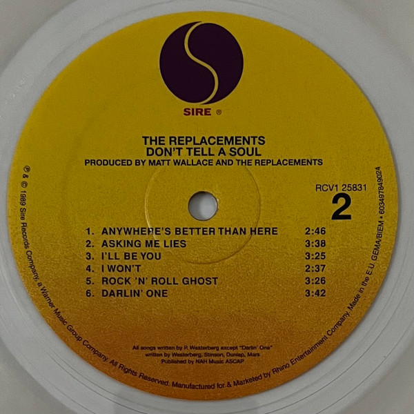 The Replacements - Don't Tell A Soul LP | Sire (RCV1 28531) - 4