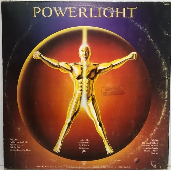Earth, Wind & Fire - Powerlight | Discos CBS (138.553) - 2