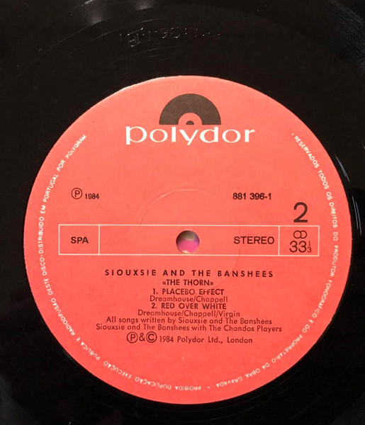 Siouxsie & The Banshees - The Thorn | Wonderland (881 396-1) - 4