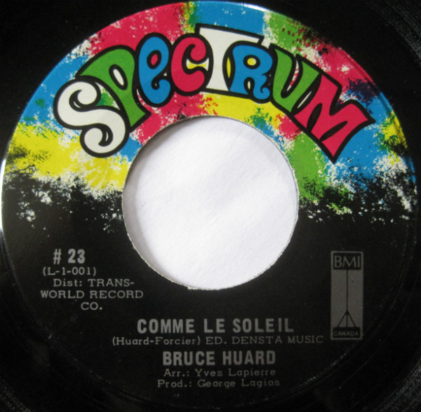 Bruce Huard - Comme Le Soleil | Spectrum (# 23) - main