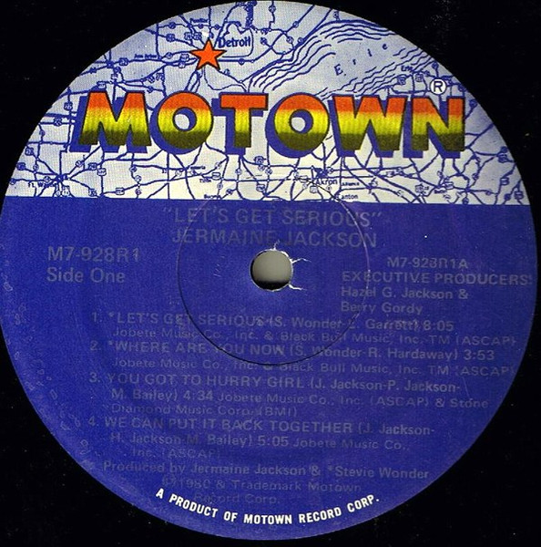 Jermaine Jackson - Let's Get Serious | Motown (M7-928R1) - 3 Jermaine Jackson - Let's Get Serious | Motown (M7-928R1) - 3