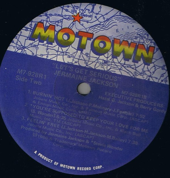 Jermaine Jackson - Let's Get Serious | Motown (M7-928R1) - 4 Jermaine Jackson - Let's Get Serious | Motown (M7-928R1) - 4