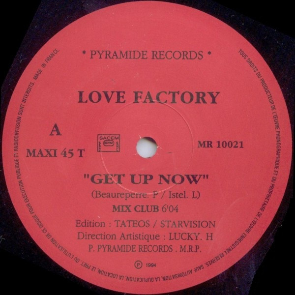Love Factory - Get Up Now | M.R.P. Audio-Visuel (MR 10021) - main Love Factory - Get Up Now | M.R.P. Audio-Visuel (MR 10021) - main