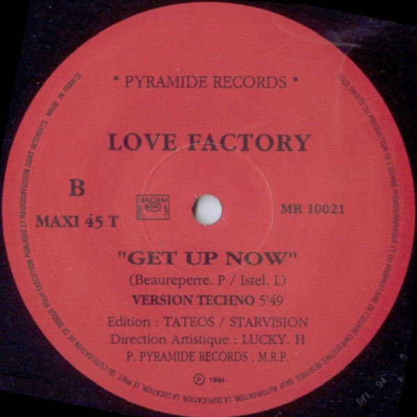 Love Factory - Get Up Now | M.R.P. Audio-Visuel (MR 10021) - 2 Love Factory - Get Up Now | M.R.P. Audio-Visuel (MR 10021) - 2