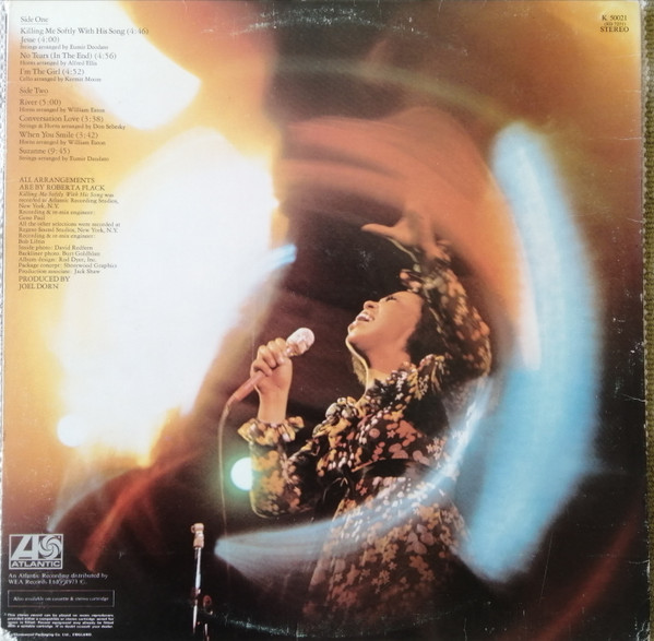 Roberta Flack - Killing Me Softly | Atlantic (K 50021) - 2
