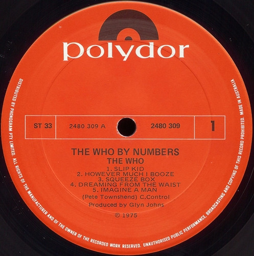 The Who By Numbers