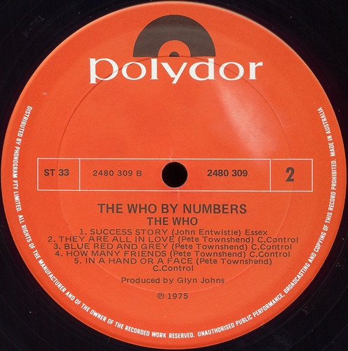 The Who By Numbers