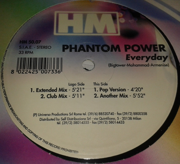Phantom Power - Everyday | HM (HM 50.07) - main