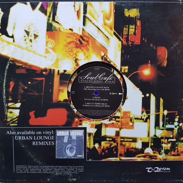 Various - Soul Café - R'N'B & Soul Remixes Vol. 6 | T-Town Records (SOUL CAFE 06) - 2