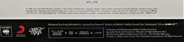 Miles Davis - Filles De Kilimanjaro | Mobile Fidelity Sound Lab (MFSL 2-438) - 4
