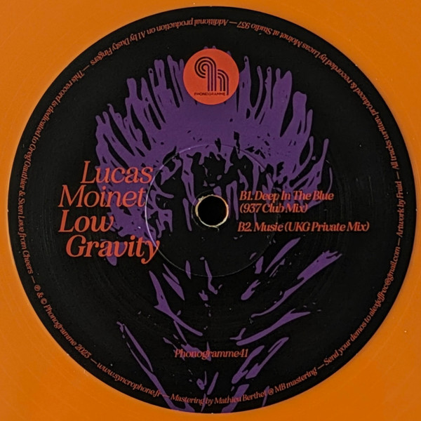 Lucas Moinet - Low Gravity | Phonogramme (PHONOGRAMME41)