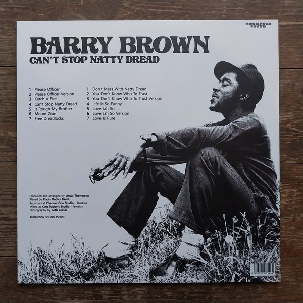 Barry Brown - Can't Stop Natty Dread | Thompson Sound Cantabria (TSC023) - 2 Barry Brown - Can't Stop Natty Dread | Thompson Sound Cantabria (TSC023) - 2