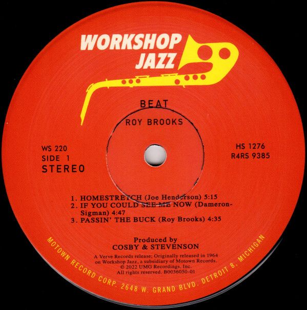 Roy Brooks - Beat | Workshop Jazz (B0036050-01) - 2
