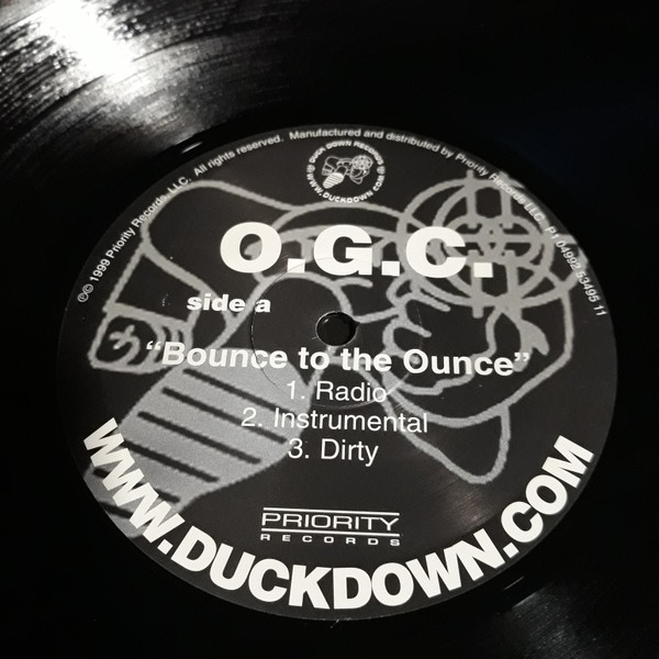 O.G.C. - Bounce To The Ounce / Suspect | Duck Down Records (PVL 53495) - 4