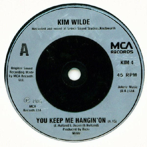 You Keep Me Hangin' On