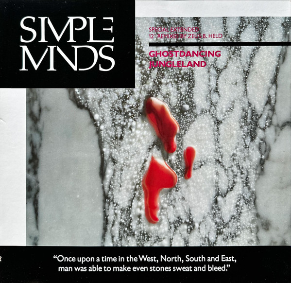Simple Minds - Ghostdancing / Jungleland | Virgin (608 633)