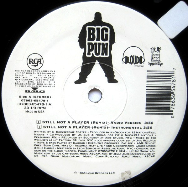 Big Punisher - Still Not A Player | Loud Records (07863-65478-1)