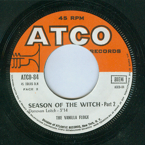 Vanilla Fudge - Season Of The Witch | ATCO Records (ATCO-84) - 4