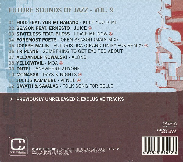 Various - Future Sounds Of Jazz Vol. 9 | Compost Records (COMPOST 130-2) - 2 Various - Future Sounds Of Jazz Vol. 9 | Compost Records (COMPOST 130-2) - 2