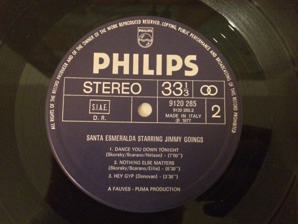 Santa Esmeralda , Jimmy Goings - The House Of The Rising Sun | Philips (9120 285) - 4 Santa Esmeralda , Jimmy Goings - The House Of The Rising Sun | Philips (9120 285) - 4
