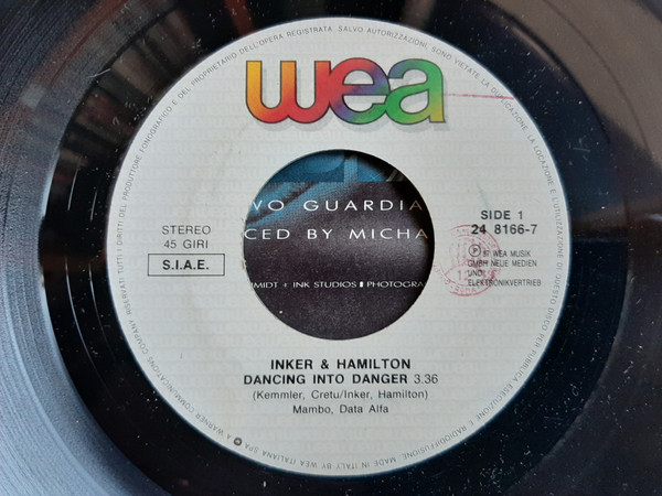 Inker & Hamilton - Dancing Into Danger | WEA (24 8166-7) - 4