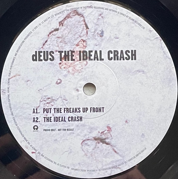 dEUS - The Ideal Crash | Island Records (12 DEW 1 DJ) - 2