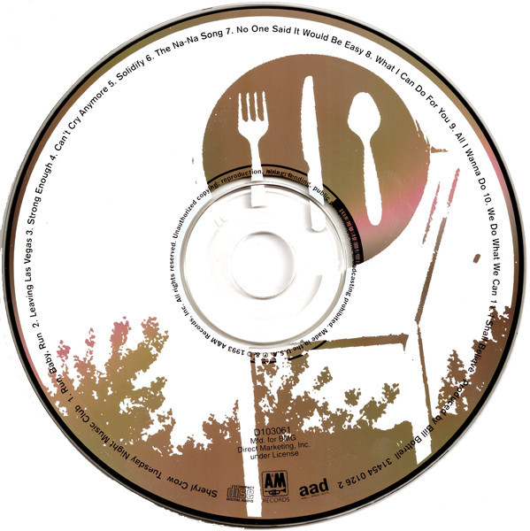 Sheryl Crow - Tuesday Night Music Club | A&M Records (31454 0126 2) - 3 Sheryl Crow - Tuesday Night Music Club | A&M Records (31454 0126 2) - 3