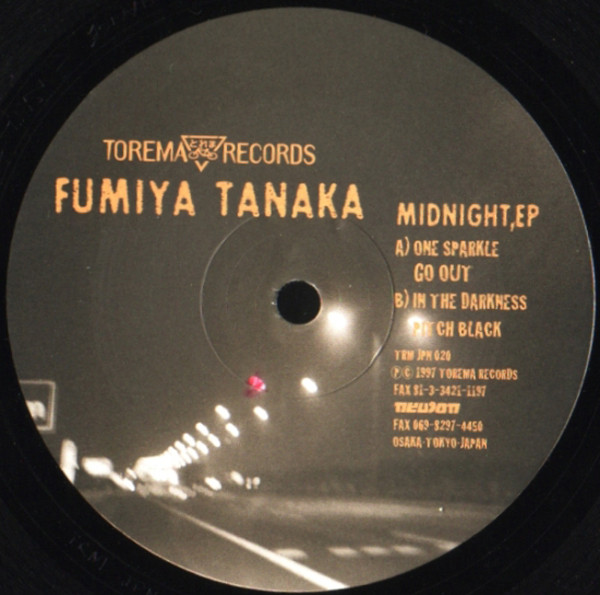 Fumiya Tanaka - Midnight EP | Torema Records (TRM JPN 020) - main