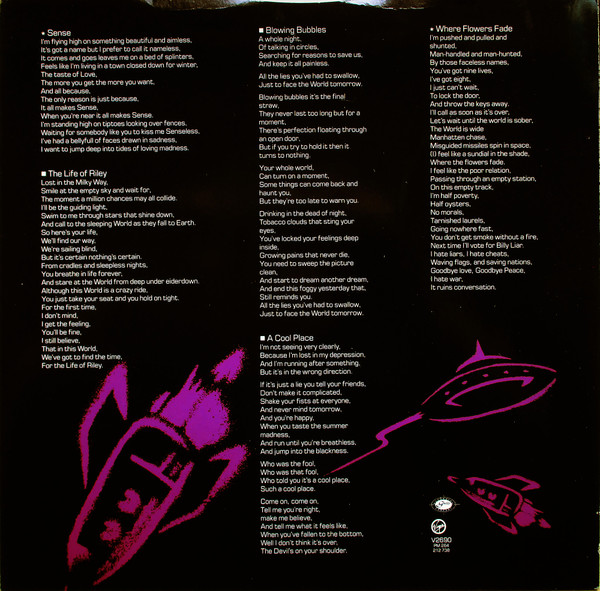 Lightning Seeds - Sense | Virgin (V 2690) - 4