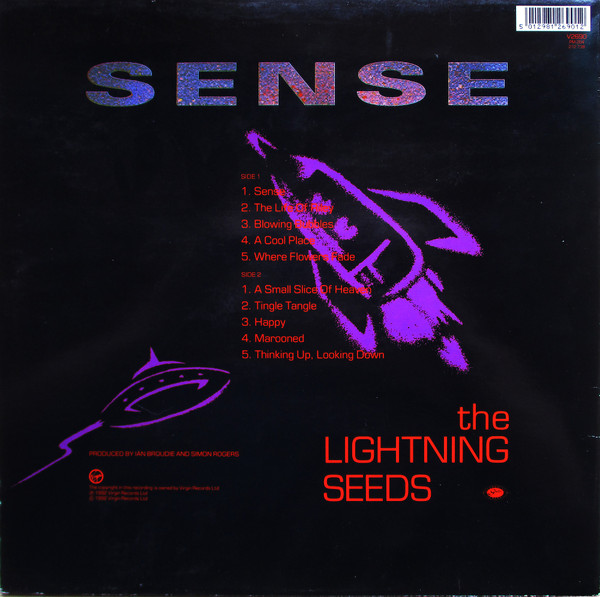 Lightning Seeds - Sense | Virgin (V 2690) - 2