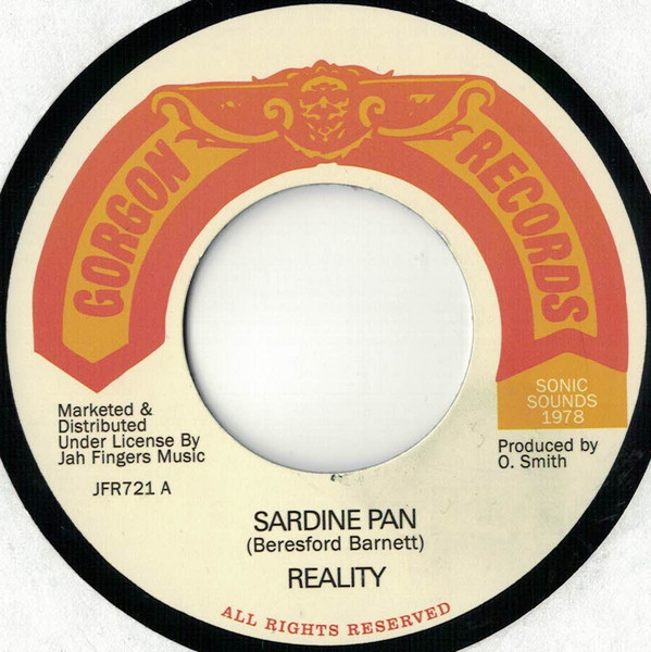 Reality - Sardine Pan | Gorgon Records (JFR721) - main