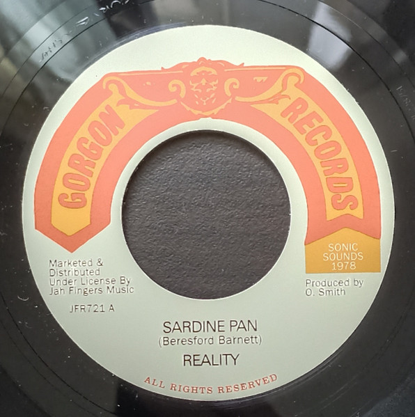 Reality - Sardine Pan | Gorgon Records (JFR721) - 3