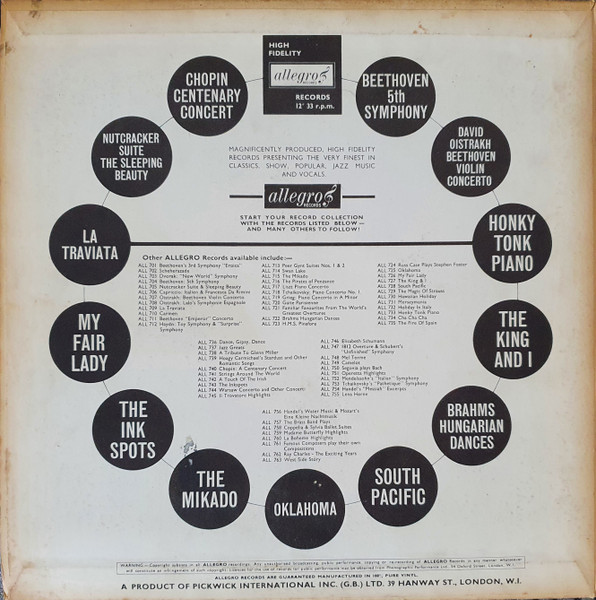 Johann Sebastian Bach , Andrés Segovia , Edith Weiss-Mann - Andres Segovia Plays J. S. Bach | Allegro Records (ALL750) - 2 Johann Sebastian Bach , Andrés Segovia , Edith Weiss-Mann - Andres Segovia Plays J. S. Bach | Allegro Records (ALL750) - 2