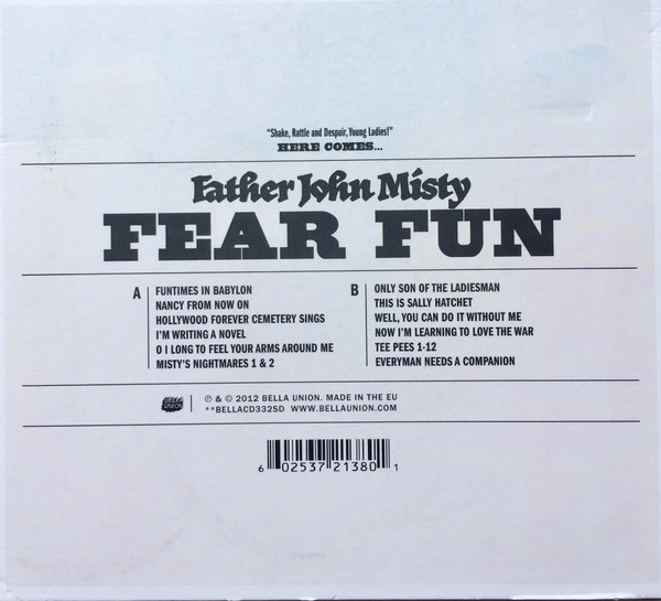 Father John Misty - Fear Fun | Bella Union (BELLACD332SD) - 2
