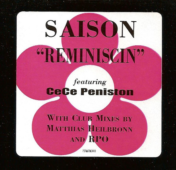 Saison Featuring Ce Ce Peniston - Reminiscin | Holyfield's Real Deal Records (757667063410)