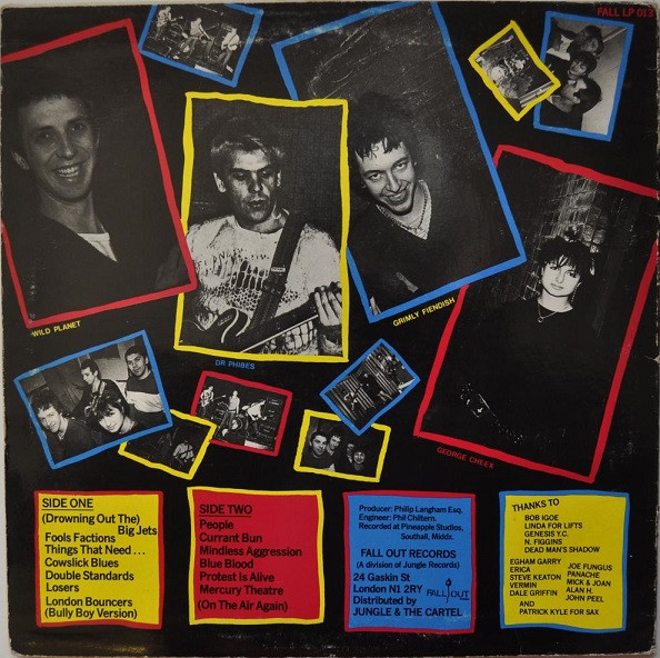Action Pact - Mercury Theatre - On The Air! | Fallout Records (FALL LP 013) - 2