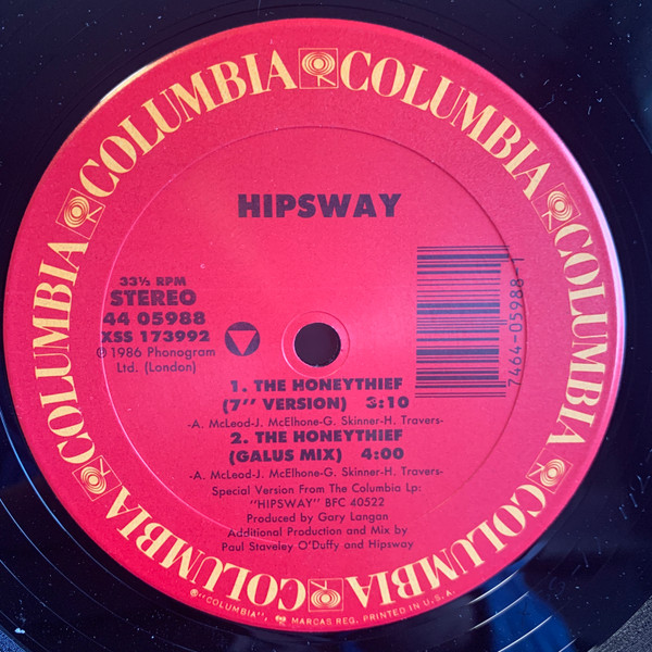 Hipsway - The Honeythief | Columbia (44 05988) - 4