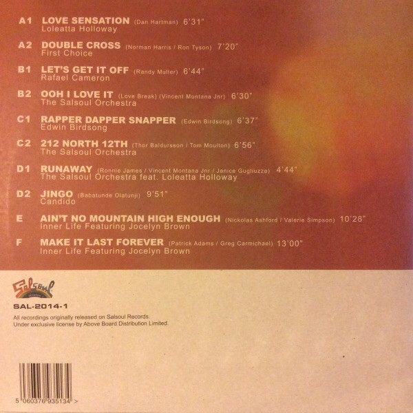 Various - Larry Levan's Paradise Garage (The Legend Of Dance Music Vol. 1) | Salsoul Records (SAL-2014-1) - 3 Various - Larry Levan's Paradise Garage (The Legend Of Dance Music Vol. 1) | Salsoul Records (SAL-2014-1) - 3