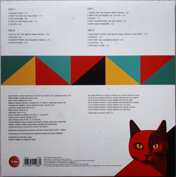 The Dining Rooms - Art Is A Cat | Schema (SCLP 488) - 2 The Dining Rooms - Art Is A Cat | Schema (SCLP 488) - 2