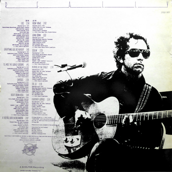 J.J. Cale - Really | Shelter Records (27 321 XOT)
