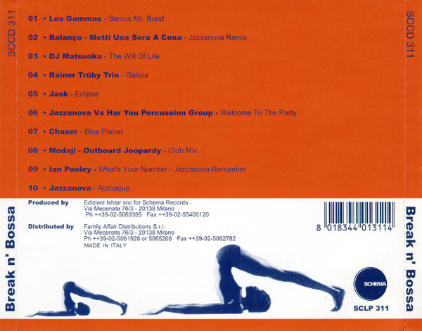 Various - Break N' Bossa | Schema (SCCD 311) - 2