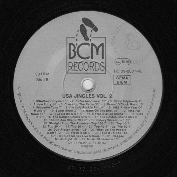 Various - Jingles From U.S.A. - Volume 2 | BCM Records (36045) - 4