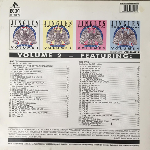 Various - Jingles From U.S.A. - Volume 2 | BCM Records (36045) - 2