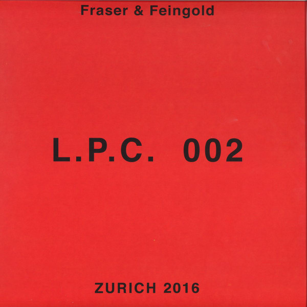 Adam Feingold , Fraser - L.P.C. 002 | L.P.C. (LPC002)