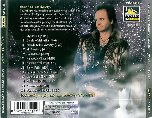 Steve Reid's Bamboo Forest - Mysteries | Telarc Jazz Zone (CD-83415) - 2