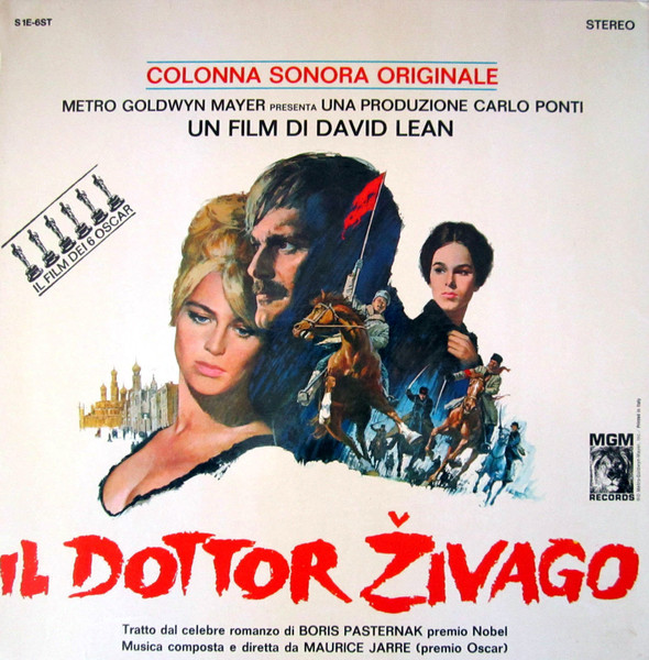 Maurice Jarre - Il Dottor Živago (Colonna Sonora Originale) | MGM Records (S1E-6ST) - main Maurice Jarre - Il Dottor Živago (Colonna Sonora Originale) | MGM Records (S1E-6ST) - main