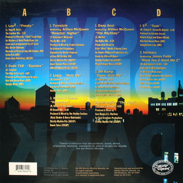 Various - Down, Deep & Dark | Strictly Rhythm (SR318 LP) - 2 Various - Down, Deep & Dark | Strictly Rhythm (SR318 LP) - 2