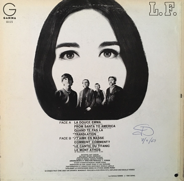 Louise Forestier - L. F. | Gamma (GS-121) - 2